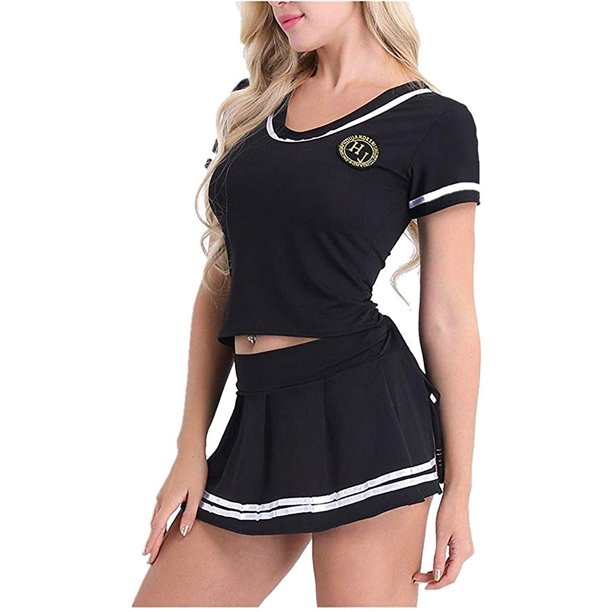 Sexy Cosplay Cheerleader Lencería Traje Mini Traje de Marinero Xemadio WRMH-211-1
