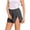 Dark Gray, variant on Women's Tear Away Shorts Side Split Open Cotton Leg Breakaway Post Surgery Recovery Bottoms