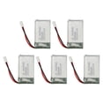 thumbnail image 3 of Batería De Dron De Control Remoto, Batería De Respaldo UAV De Control Remoto 5PCS Pure Cobalt 802540 Portable 3.7V Para X5SW Para X5C 1 Para Accesorios De Batería, 3 of 8