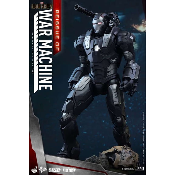Iron Man Movie Masterpiece War Machine Collectible Figure (Reissue)
