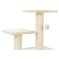 thumbnail image 6 of TRIXIE Valencia Plush & Sisal 3-Level 28" Cat Tree with Scratching Posts & Condo, Beige, 6 of 6