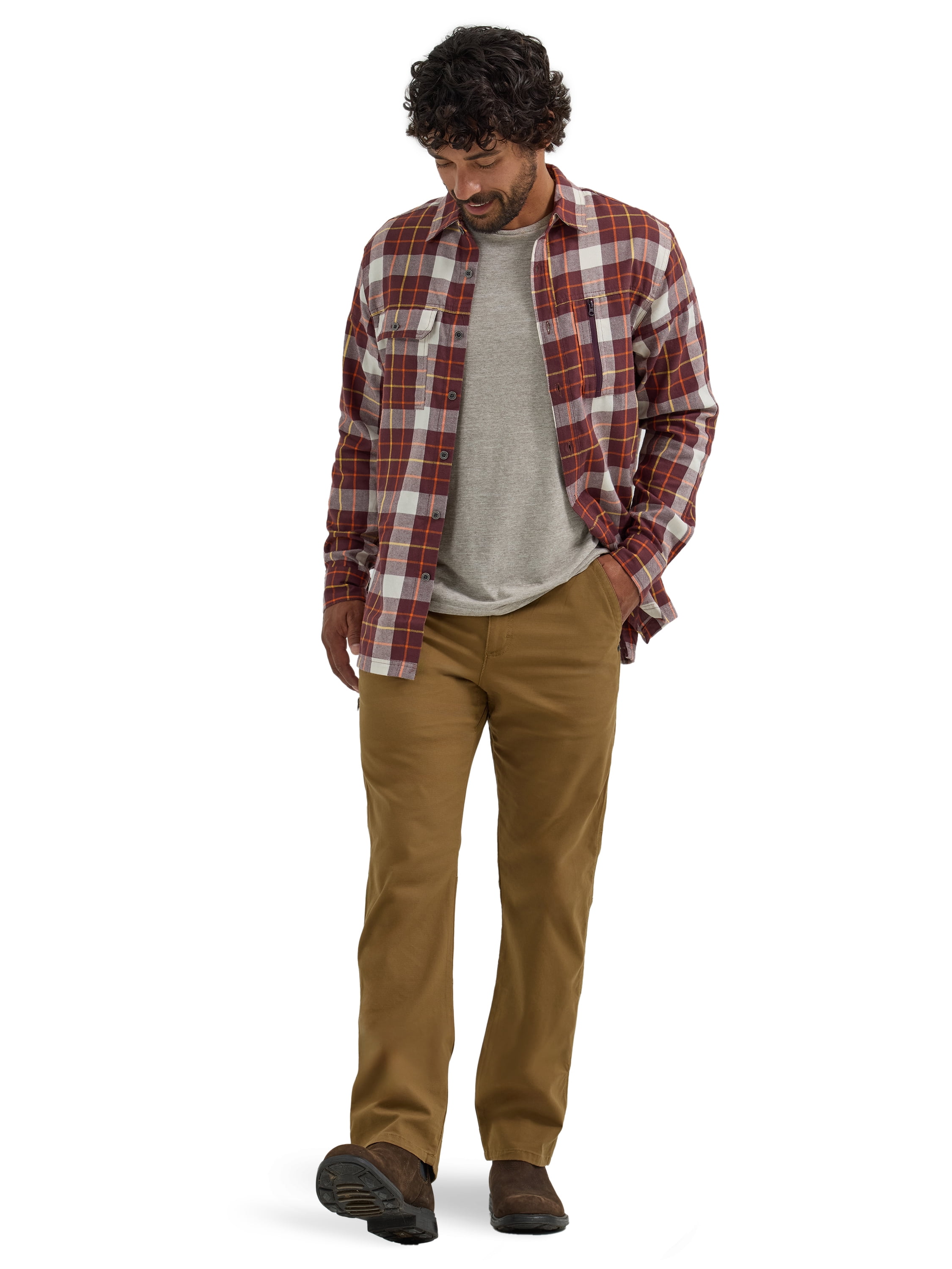Wrangler® Men's and Big Men's Outdoor Frontier Rugged Utility Pant with UPF 50+