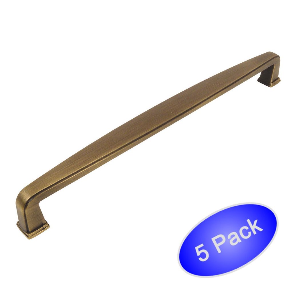Cosmas 4392192BAB Brushed Antique Brass Modern Hardware Handle