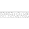 thumbnail image 1 of Ekena Millwork RUNP08X0625X48MET 8 x 48 Po Pas 0,62 Po Métamora Architecture Grade PVC Course Garniture, 1 of 1