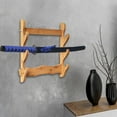 thumbnail image 4 of veasfak 2/3/4 Holder Rck Horizontl Mount Brcket Support Bmboo Hnger for Ktn Home Gift 3 Tiers, 4 of 9