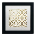 thumbnail image 2 of Trademark Fine Art "Moroccan Gold II" Canvas Art by Color Bakery, White Matte, Black Frame, 2 of 4