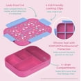 thumbnail image 2 of Bentgo Kids Snap & Go Leak-Proof Lunch Box - Rainbows and Butterflies, 2 of 6