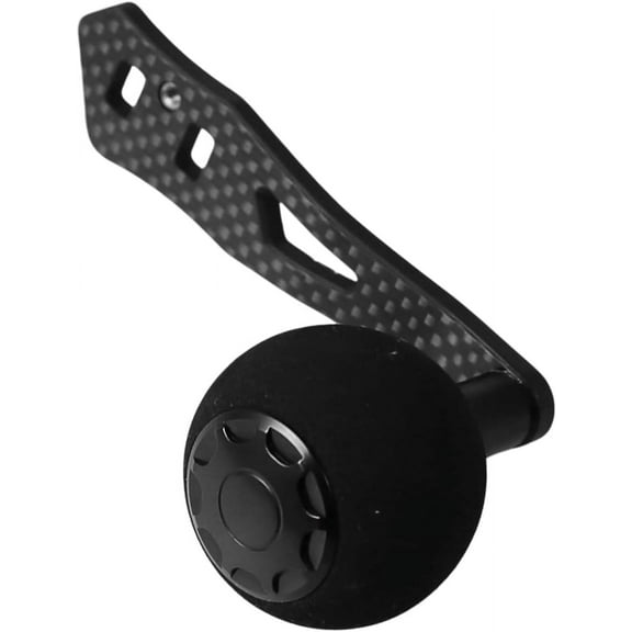 Jigging world Carbon Fiber Power Handle for Shimano Tranx Trinidad Torium Ocea Jigger and Daiwa Star Drag Saltiga Saltist Reels