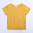 thumbnail image 4 of Godderr Toddler Boy Girls Tees, Baby Crew Neck T-Shirt Kids Short Sleeve Solid Color for 12m-8y, 4 of 4