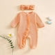 thumbnail image 2 of Niña Bebé Vestido de Manga Larga Cómodo Suave Transpirable Tela Otoño Invierno Sudadera para Viajes Diarios Casa Vacaciones Niña Bebé Manga Larga Romper, 2 of 6