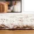 thumbnail image 4 of SAFAVIEH Jericho Lalia Aztec Polyester Shag Area Rug, Taupe/Ivory, 8' x 10', 4 of 8