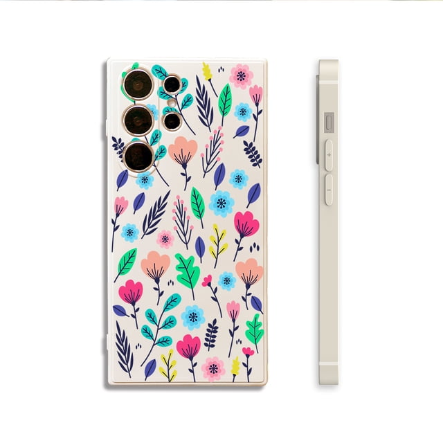 Destaca entre la multitud con fundas artísticas de flores y calaveras para iPhone de Apple