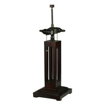Meyda Tiffany 133246 Abilene 24" Tall Lamp Base - MultiColor