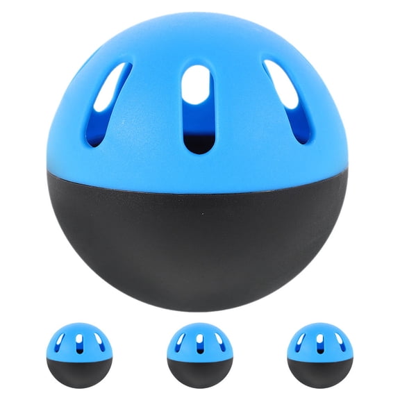 DEEPCRAFF Hollow Eva Practice Balls Multi-Color for Sports Training Sessions 4Pcs