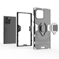 thumbnail image 4 of Heavy Duty Case For iPhone 16 Pro Armor Phone Case with Metal Ring Hidden Kickstand, Military Grade Shockproof Rugged Protective Cover for For iPhone 16 Pro,Navy, 4 of 8