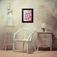 thumbnail image 4 of Vess, June Erica 15x18 Black Modern Framed Museum Art Print Titled - Spring Pinks III, 4 of 5