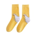thumbnail image 1 of 1 Paire de Chaussettes Imprimées Confortables Mignonnes Mi-Mollet Chaussettes Bas pour Femmes Bas, 1 of 2