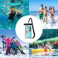 thumbnail image 4 of SPOORYOO Universal Waterproof Phone PouchUniversal Phone Pouch IPX8 Waterproof Dry Bag with Lanyard for Beach and Underwater Use,Fits Phones Up to 6.7 Inches, 4 of 7