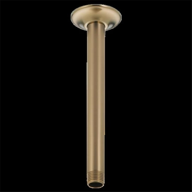 Delta U4999-CZ Universal Showering Components Ceiling Mount Shower Arm & Flange, Champagne Bronze