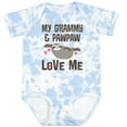 thumbnail image 3 of Inktastic Grammy and Pawpaw Sloth Boys or Girls Baby Bodysuit, 3 of 5