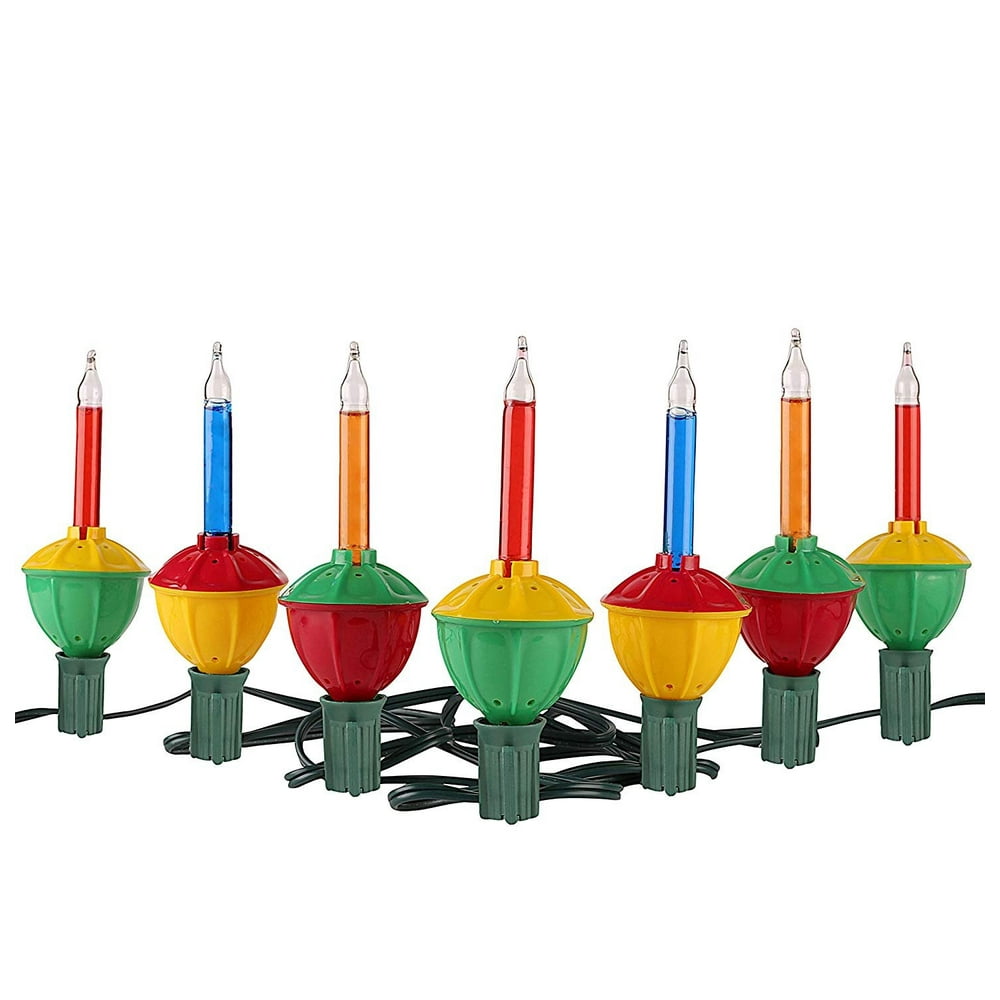 Tupkee Christmas Bubble Lights – Set of 7 Multi-Color Lights ...