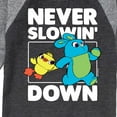 thumbnail image 3 of Toy Story - Never Slowin Down - Toddler And Youth Raglan Graphic T-Shirt, 3 of 6