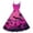 Purple Pink, variant on Fgvctg Womens Halloween Wedding Guest Dress Graduation Cocktail 1950s Dresses Pumpkin Ghost Witch Graphic Crewneck Dresses Formal Halloween Sleeveless Clothing Fashion Outfits Purple Pink S