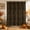Brown, Espresso, Bronze, Amber, variant on Rustic Leaves Shower Curtain, Waterproof Shower Curtains for Bathroom, Farmhouse Orange Vine Leaf Pastoral Black Washable Fabric Bathtub Curtain Set Bath Decor with 12 Hooks 72"x78"