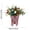 B, variant on 4th of July Artificial Floral Wreath Flower Basket - Outdoor Hanging Red White Blue Flower Basket Garden Wall Decor for Courtyard Patio Independence Day Holiday Porch Scene Prop