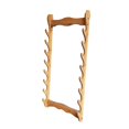 thumbnail image 3 of TISHITA Wood Wall Display Rack Horizontal Bracket for Samurai Wakizashi Home 8 Tier, 3 of 8