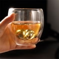 thumbnail image 3 of Stainless Steel Coffee Ice Ball Espresso Chilling Stones Ice Cubes With Holder, 3 of 5