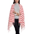 thumbnail image 2 of Sikiie Popcorn 1 Shawl Wraps Big Scarf Tassel Fall Winter Thick Scarf Warm Shawl Women Fall Gifts, 2 of 8