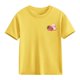 thumbnail image 5 of Blusas y camisas de manga corta con cuello redondo para niños Camiseta de verano de manga corta estampada para niñas Jersey elegante de cuello redondo para niñas Top de algodón para niños, 5 of 6