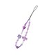thumbnail image 4 of Cordón de teléfono con cuentas Baoblaze Pulsera bonita llavero correa de cadena para teléfono morado, 4 of 8