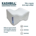 thumbnail image 4 of Almohada Kashbill Ortopédica para Rodilla, Memory Foam Ergonómico, Hipoalergénica y Antibacterial - Alivio de Presión y Postura Correcta, 4 of 5