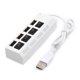 thumbnail image 1 of Divisor multi USB de concentrador USB de 4 puertos / 7 puertos con interruptor de encendido / apagado Adaptador de corriente para computadora portátil sidaley JJ14551-03B, 1 of 3