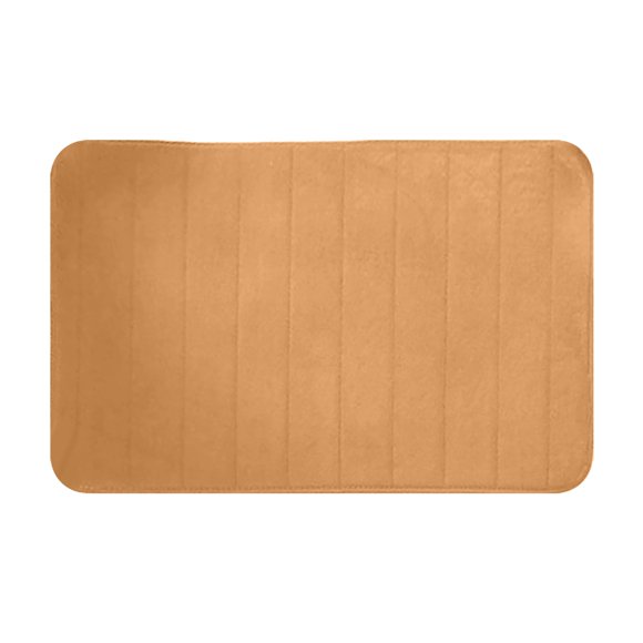 Heiheiup Tapis de Bain en Mousse à Mémoire de Forme pour Salle de Bain Doux et Confortable Super Absorbant 32 Pouces X 20 Pouces