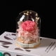 thumbnail image 4 of Las flores artificiales son regalos creativos para amigos. Los obsequios hechos a mano se guardan en cúpulas de vidrio., 4 of 5