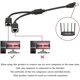 thumbnail image 2 of Ethernet Network Splitter, 1 Male To 2 Female Y Adapter Cable, Ethernet Extension Plug,hww, 2 of 2
