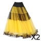 thumbnail image 1 of 2x Falda De Baile De Salón Clásico Ropa De Baile Español Con Grande Faldas De Baile Amarillas, 1 of 8