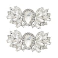 thumbnail image 1 of 2 Pcs Clips de Chaussures de Mariage Accessoires de Charmes de Chaussures de Mariée, 1 of 8