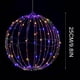 yievot Noël LED Boule Lumières Sphère, Ballons de Vacances Éclairés Imperméables pour Décorations de Jardin d'Arbres de Jardin de Fête Intérieure Extérieure – image 3 sur 4