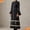 Black, variant on JOANKDMI Gothic Priest Vampire Costume Women Long Robe Trench Coat with Cross Details and Bell Sleeves for Roleplay Themed Party Halloween Outfit