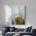 thumbnail image 5 of Blossom Dandelion Textured Oil Painting on Canvas Large Wall Art Abstract Flower Art Handmade Painting Wall Decor Living Room Decor, 5 of 9
