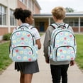 thumbnail image 3 of KUIFORTI Apple Print Kids Backpack Set 4Pcs with Lunch Box Pencil Pouch Water Bottle Sleeve for Teens Elementary Middle School Back to School Gifts, 3 of 7