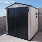 Duramax 6x6 StoreMate Plus Plastic Vinyl Shed with Molded Floor