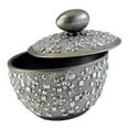 thumbnail image 2 of ORE International K-4249JX 8''H Silver Twilight Decorative Box, 2 of 2
