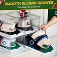 thumbnail image 3 of Vtopmart 2 Pack Hat Organizer for Baseball Caps,, 3 of 9