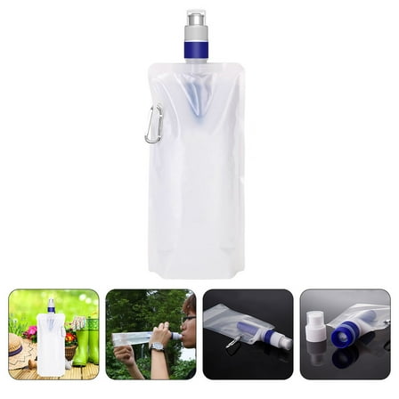 Niceauty Convenient Water Filter Bag Camping Water Container Large Capacity for Outdoor Activities 1Pcs