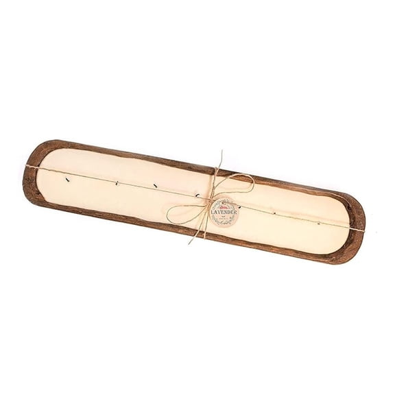 Wood Dough Bowl Candles | 100% Natural Soy Wax & Oil Infused | Odor Eliminating + Pet Safe | Scented Candle Gifts for Men & Women (Flower Shop, 7-Wick)